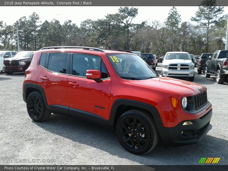 Colorado Red / Black 2018 Jeep Renegade Altitude