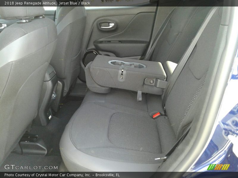 Jetset Blue / Black 2018 Jeep Renegade Altitude