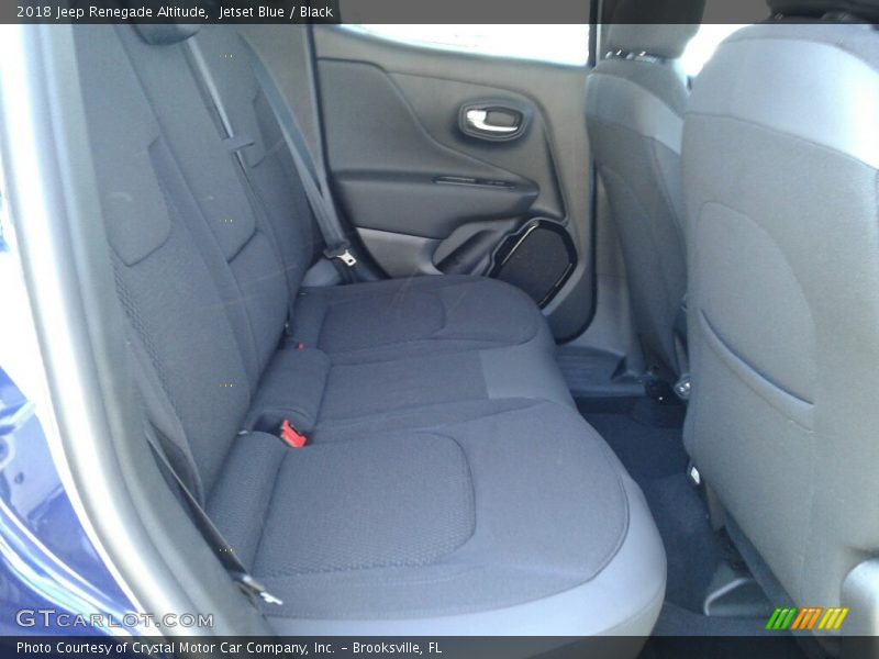 Jetset Blue / Black 2018 Jeep Renegade Altitude