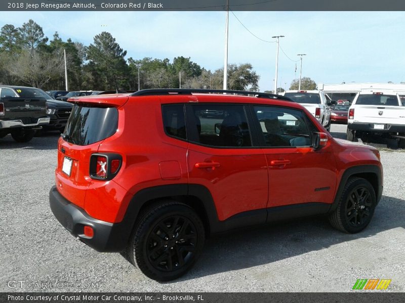 Colorado Red / Black 2018 Jeep Renegade Altitude