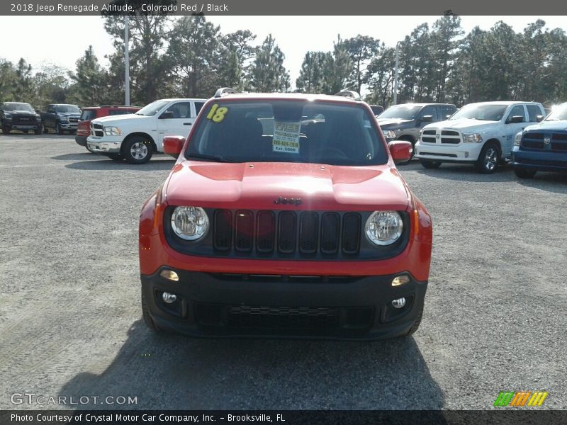 Colorado Red / Black 2018 Jeep Renegade Altitude