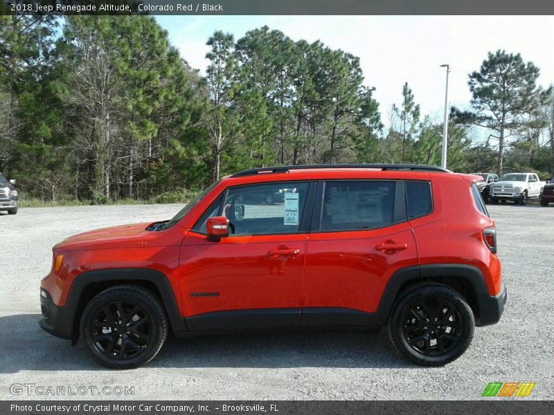 Colorado Red / Black 2018 Jeep Renegade Altitude