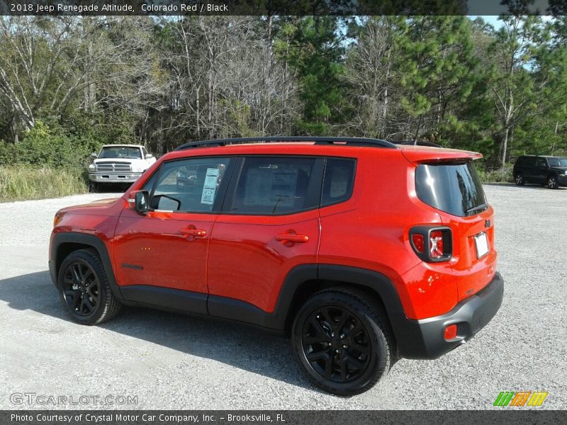 Colorado Red / Black 2018 Jeep Renegade Altitude
