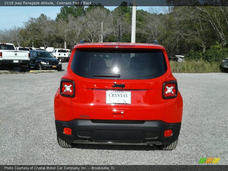 Colorado Red / Black 2018 Jeep Renegade Altitude