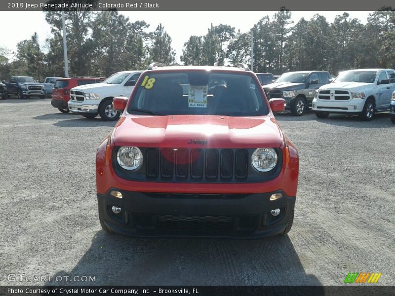 Colorado Red / Black 2018 Jeep Renegade Altitude
