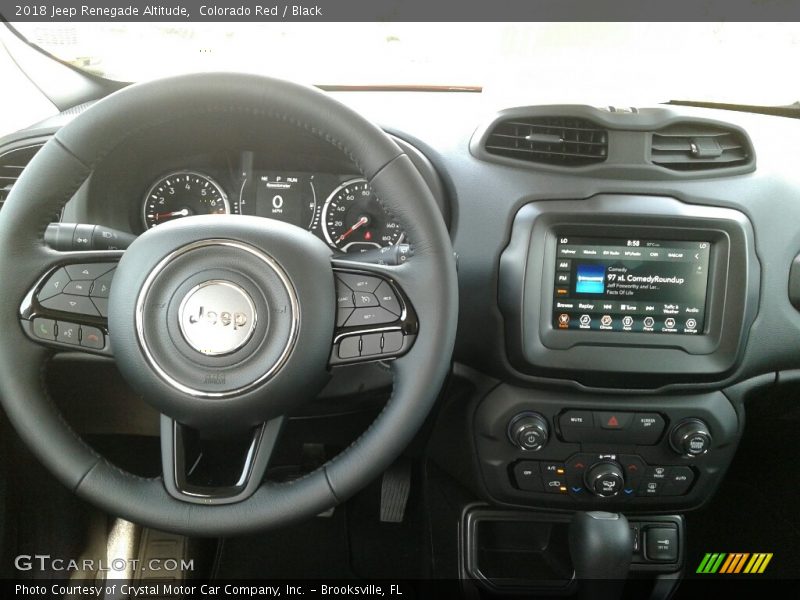 Colorado Red / Black 2018 Jeep Renegade Altitude