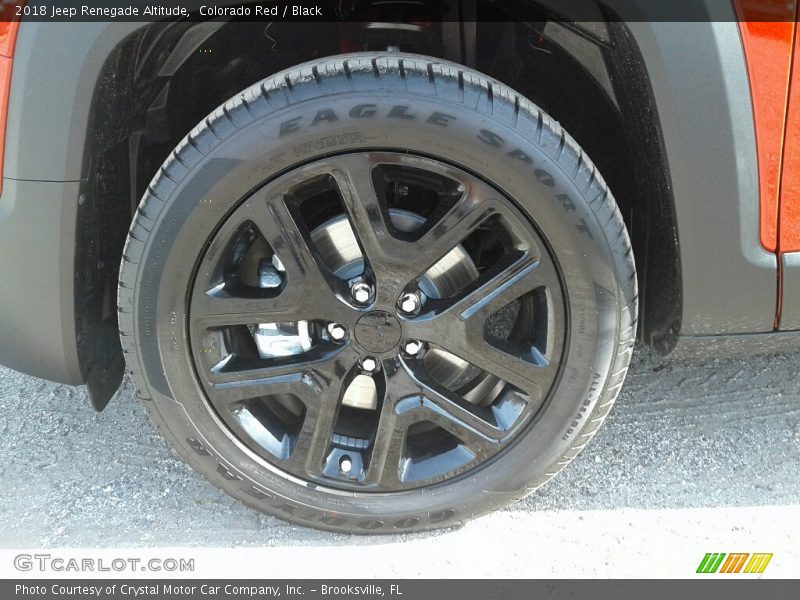 Colorado Red / Black 2018 Jeep Renegade Altitude