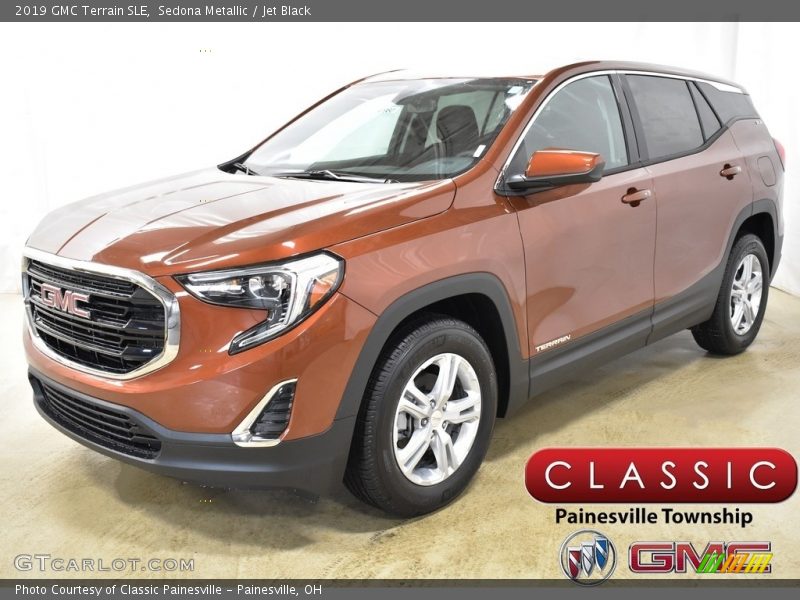 Sedona Metallic / Jet Black 2019 GMC Terrain SLE