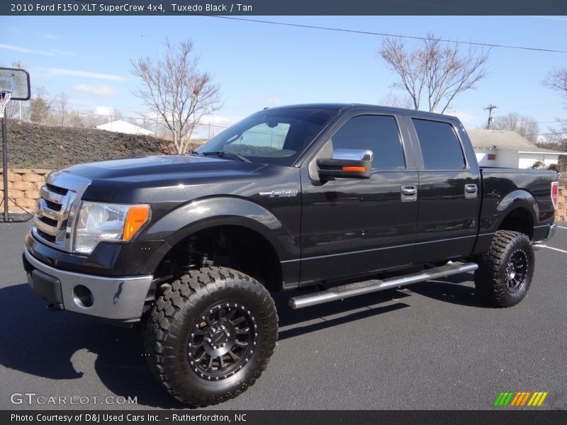 Tuxedo Black / Tan 2010 Ford F150 XLT SuperCrew 4x4