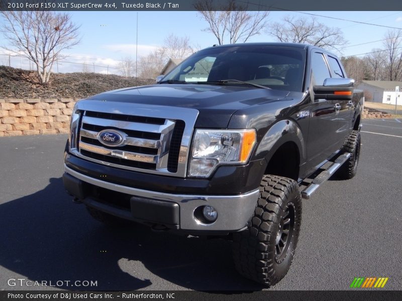 Tuxedo Black / Tan 2010 Ford F150 XLT SuperCrew 4x4