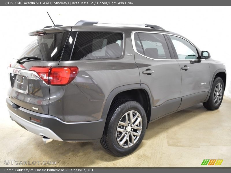 Smokey Quartz Metallic / Cocoa/Light Ash Gray 2019 GMC Acadia SLT AWD
