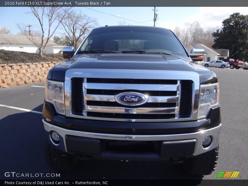 Tuxedo Black / Tan 2010 Ford F150 XLT SuperCrew 4x4