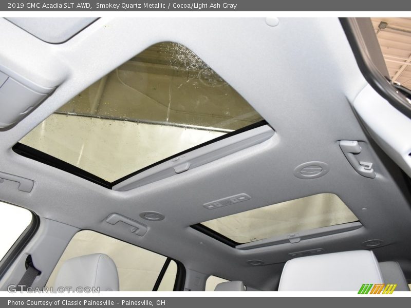 Smokey Quartz Metallic / Cocoa/Light Ash Gray 2019 GMC Acadia SLT AWD