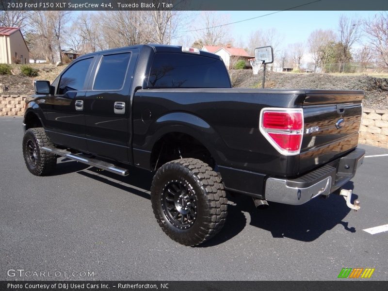 Tuxedo Black / Tan 2010 Ford F150 XLT SuperCrew 4x4