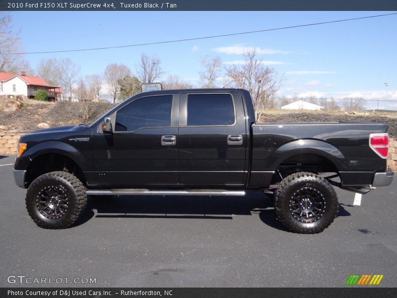Tuxedo Black / Tan 2010 Ford F150 XLT SuperCrew 4x4