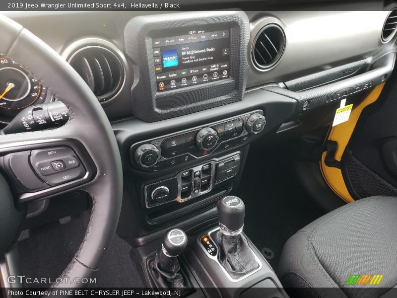 Hellayella / Black 2019 Jeep Wrangler Unlimited Sport 4x4