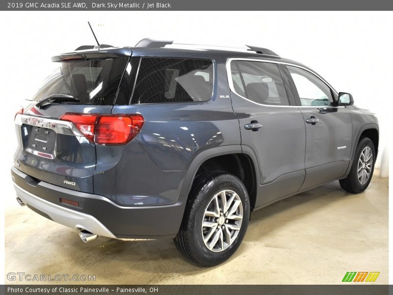 Dark Sky Metallic / Jet Black 2019 GMC Acadia SLE AWD