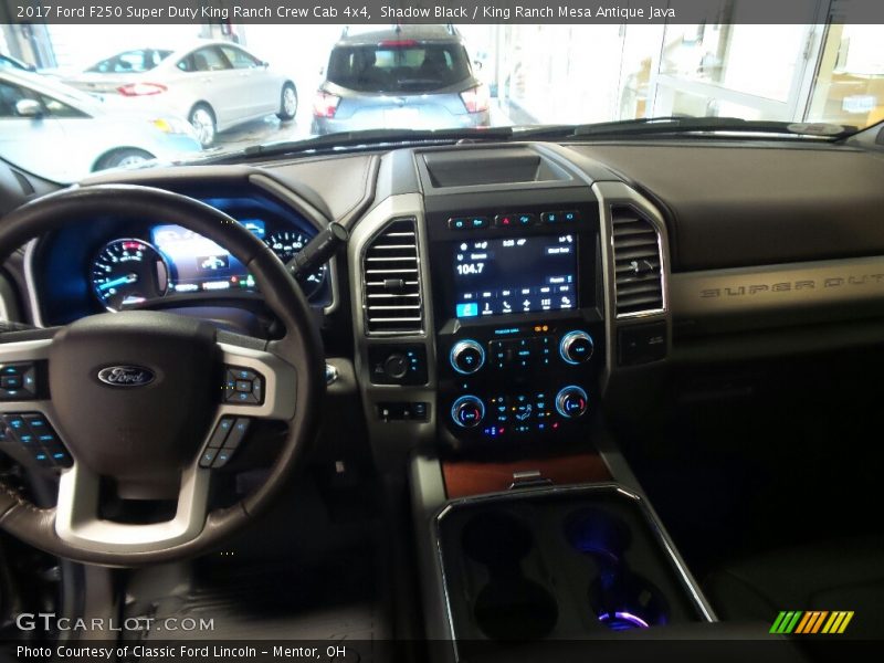 Shadow Black / King Ranch Mesa Antique Java 2017 Ford F250 Super Duty King Ranch Crew Cab 4x4