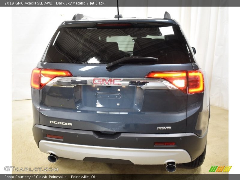 Dark Sky Metallic / Jet Black 2019 GMC Acadia SLE AWD