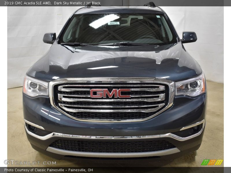 Dark Sky Metallic / Jet Black 2019 GMC Acadia SLE AWD