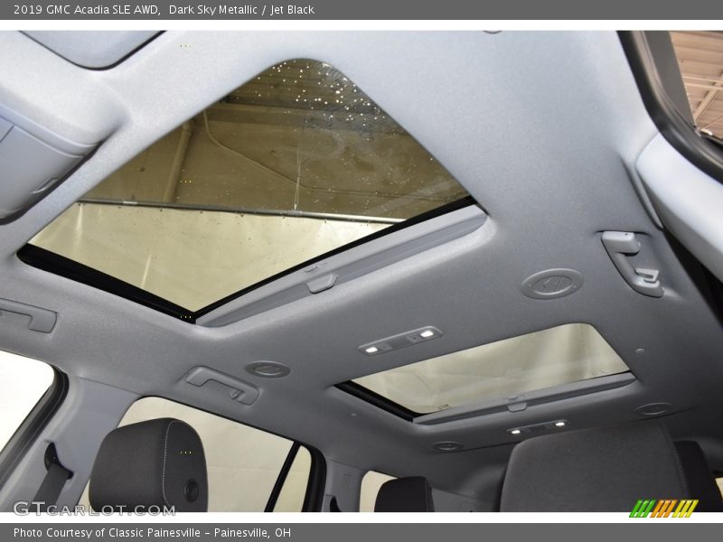 Dark Sky Metallic / Jet Black 2019 GMC Acadia SLE AWD