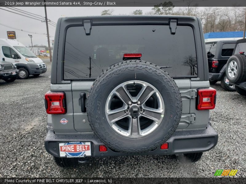 Sting-Gray / Black 2019 Jeep Wrangler Unlimited Sahara 4x4
