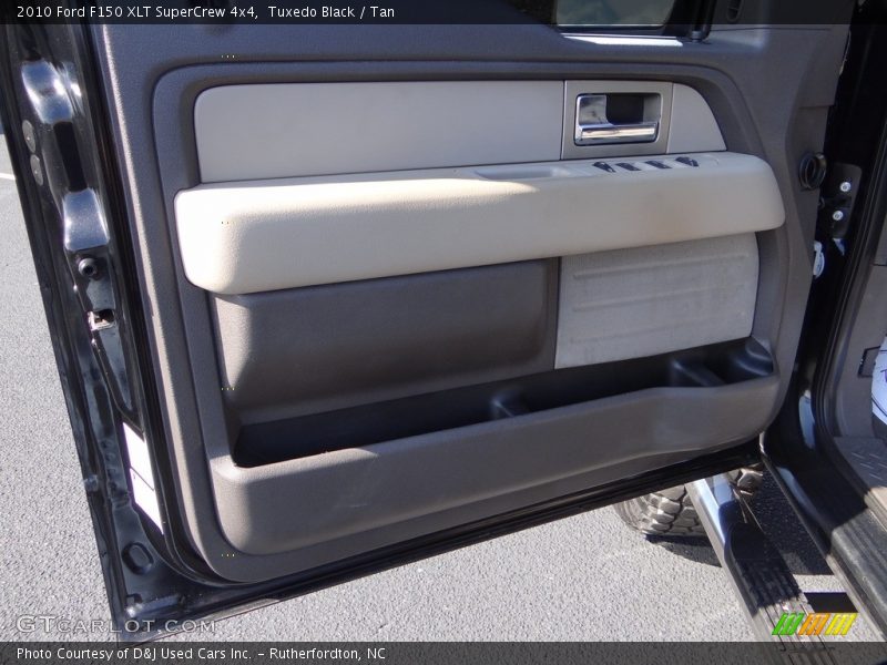 Tuxedo Black / Tan 2010 Ford F150 XLT SuperCrew 4x4