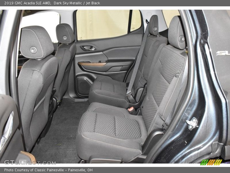 Dark Sky Metallic / Jet Black 2019 GMC Acadia SLE AWD