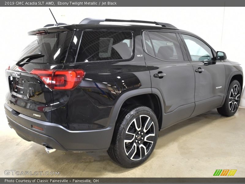 Ebony Twilight Metallic / Jet Black 2019 GMC Acadia SLT AWD