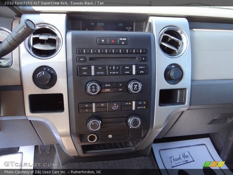Tuxedo Black / Tan 2010 Ford F150 XLT SuperCrew 4x4
