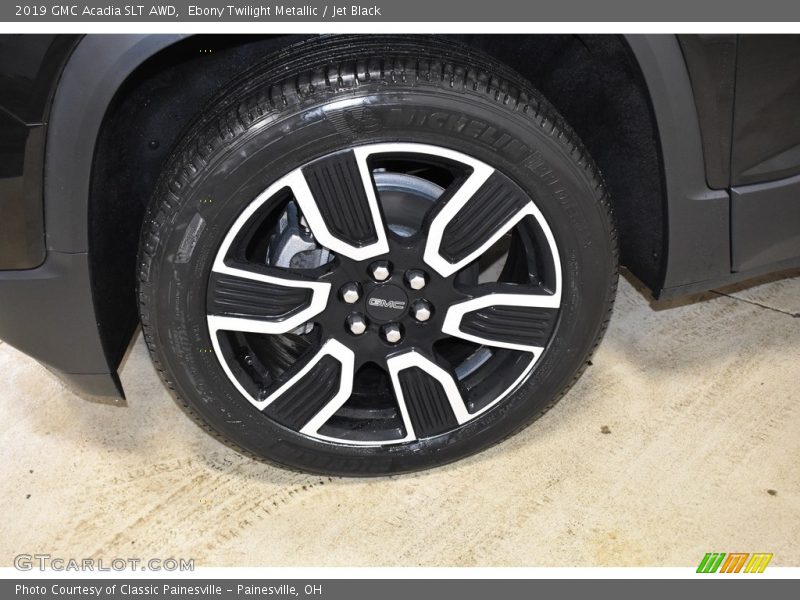 Ebony Twilight Metallic / Jet Black 2019 GMC Acadia SLT AWD