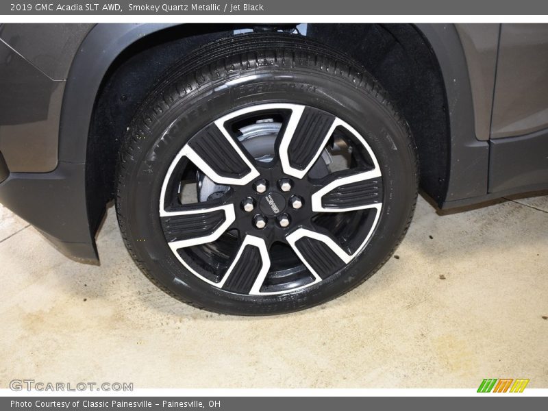 Smokey Quartz Metallic / Jet Black 2019 GMC Acadia SLT AWD