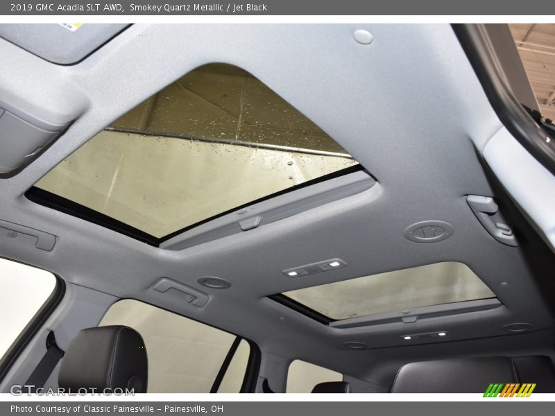 Smokey Quartz Metallic / Jet Black 2019 GMC Acadia SLT AWD