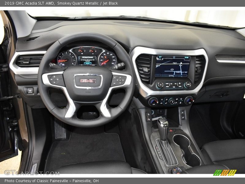 Smokey Quartz Metallic / Jet Black 2019 GMC Acadia SLT AWD