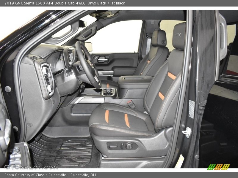  2019 Sierra 1500 AT4 Double Cab 4WD Jet Black Interior