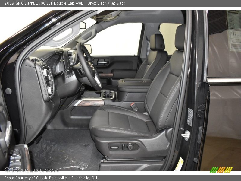  2019 Sierra 1500 SLT Double Cab 4WD Jet Black Interior