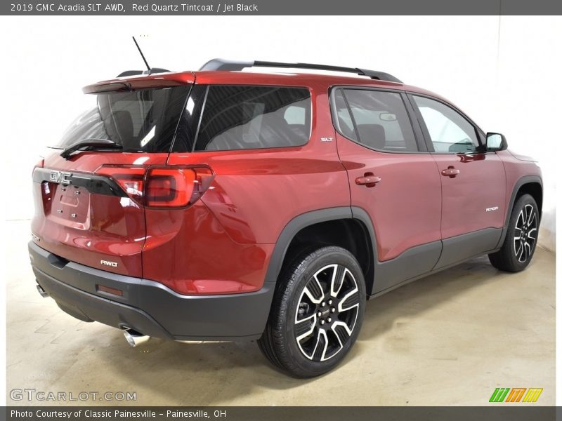 Red Quartz Tintcoat / Jet Black 2019 GMC Acadia SLT AWD