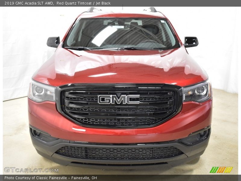 Red Quartz Tintcoat / Jet Black 2019 GMC Acadia SLT AWD