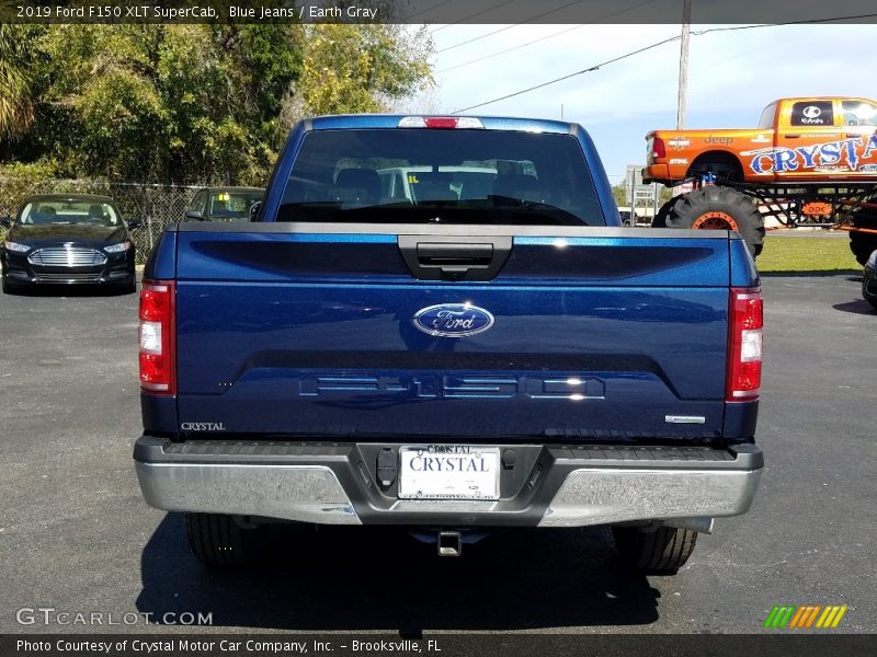 Blue Jeans / Earth Gray 2019 Ford F150 XLT SuperCab