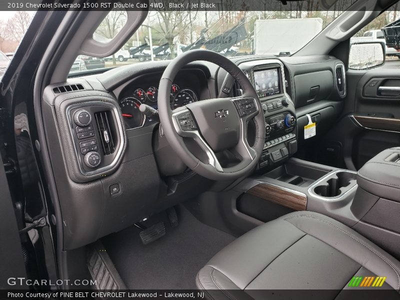  2019 Silverado 1500 RST Double Cab 4WD Jet Black Interior