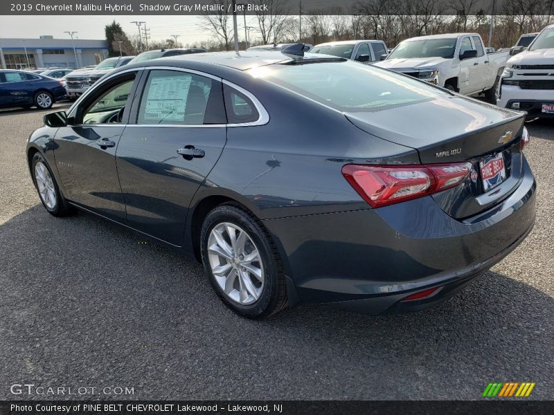 Shadow Gray Metallic / Jet Black 2019 Chevrolet Malibu Hybrid