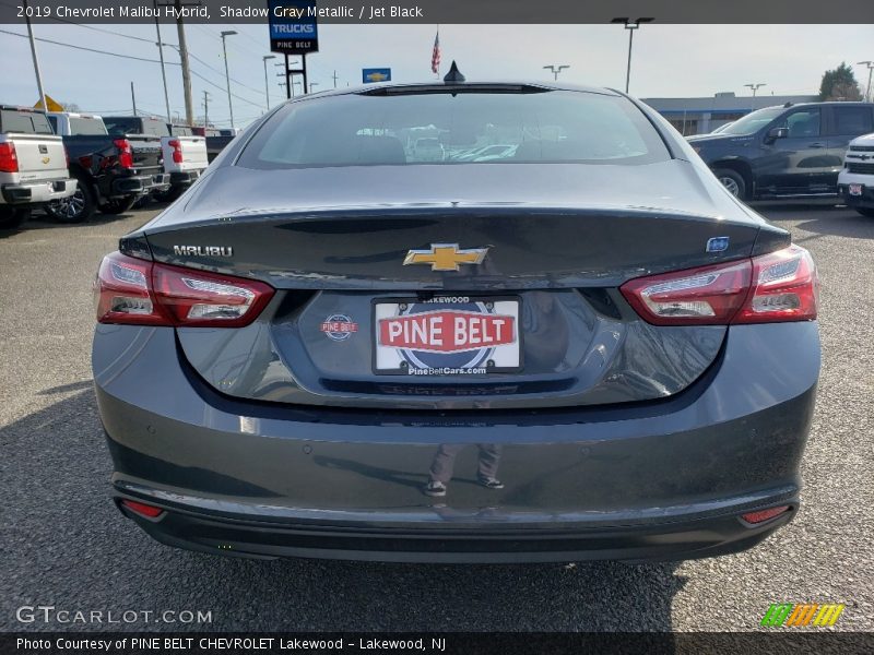 Shadow Gray Metallic / Jet Black 2019 Chevrolet Malibu Hybrid