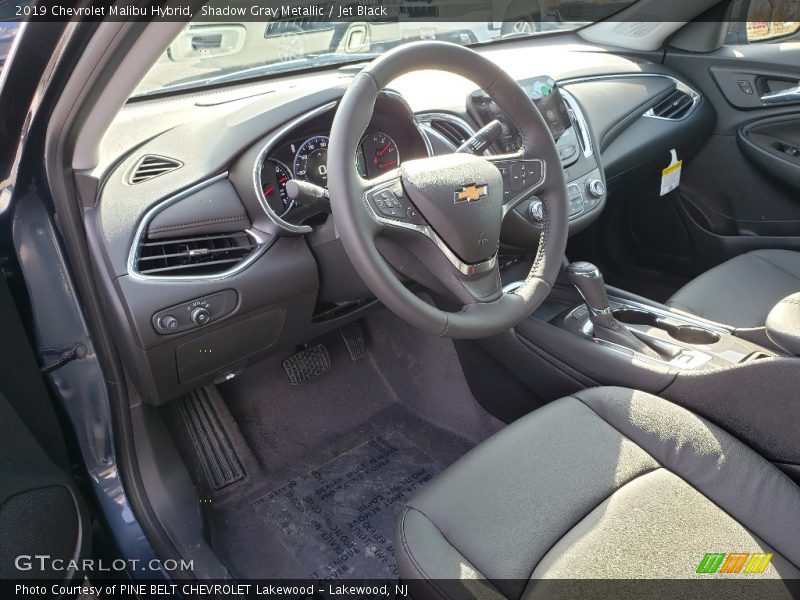 Shadow Gray Metallic / Jet Black 2019 Chevrolet Malibu Hybrid