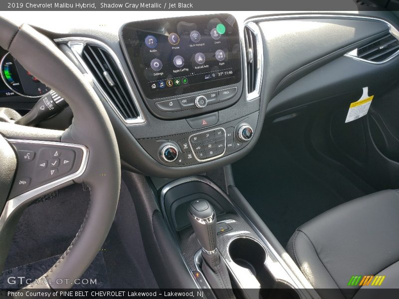 Shadow Gray Metallic / Jet Black 2019 Chevrolet Malibu Hybrid