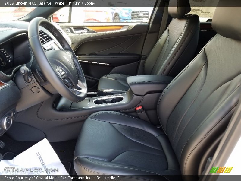 White Platinum / Ebony 2019 Lincoln MKC Reserve
