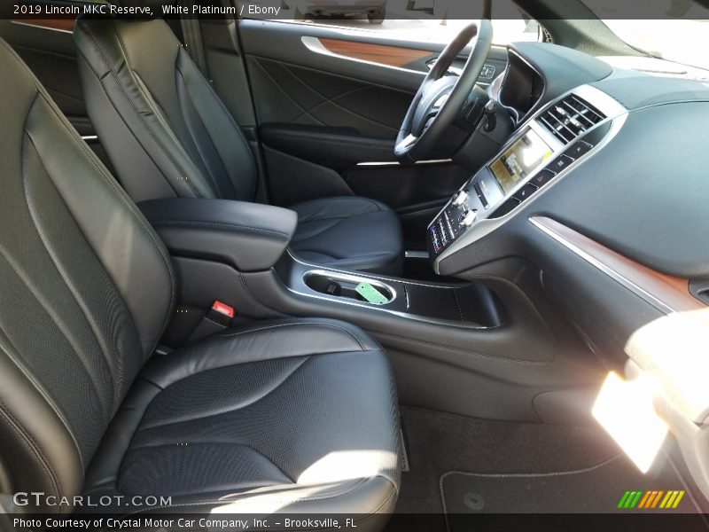 White Platinum / Ebony 2019 Lincoln MKC Reserve