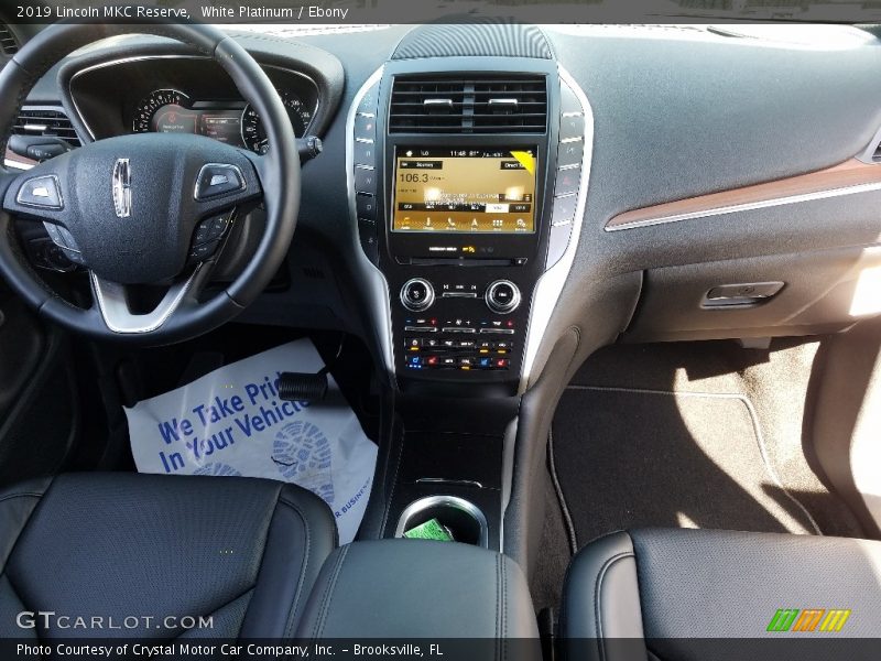 White Platinum / Ebony 2019 Lincoln MKC Reserve