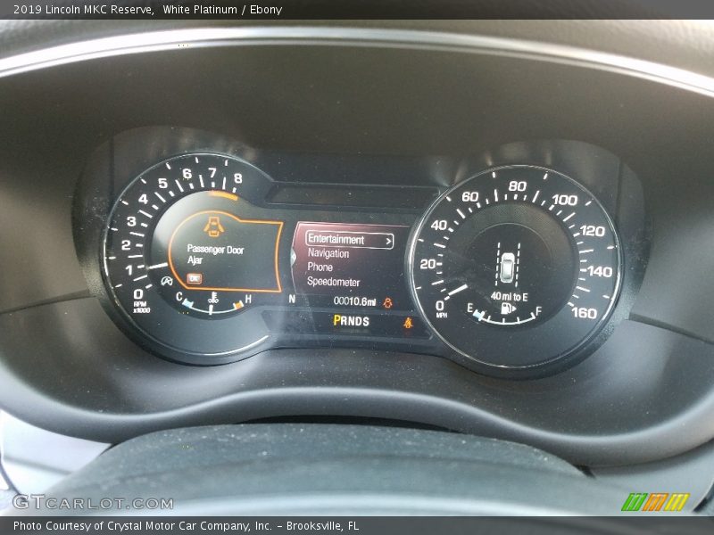 White Platinum / Ebony 2019 Lincoln MKC Reserve