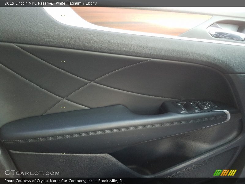 White Platinum / Ebony 2019 Lincoln MKC Reserve