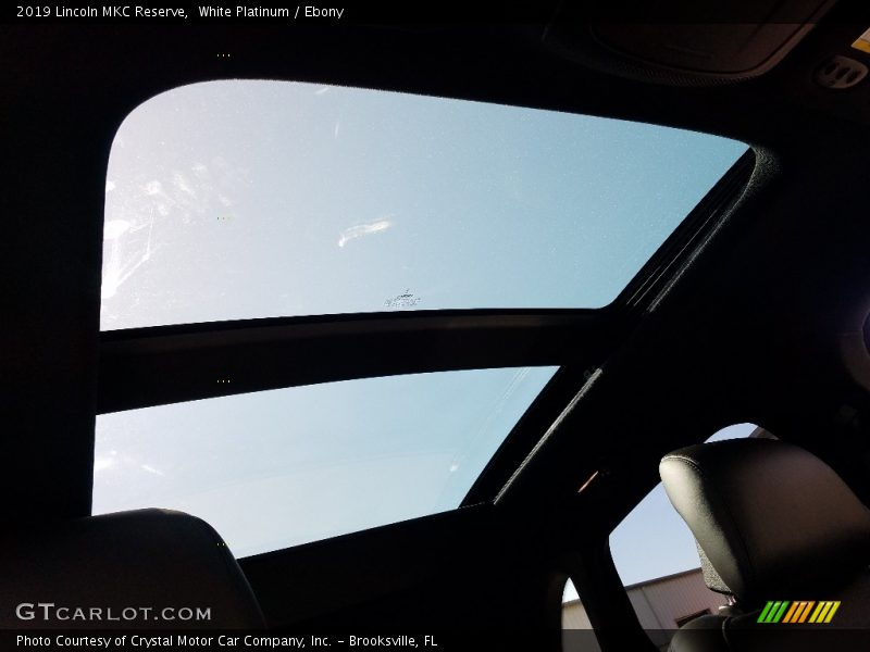 White Platinum / Ebony 2019 Lincoln MKC Reserve
